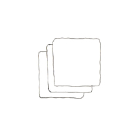 hitocoto otayori(card×3) 未サラシ(off white)